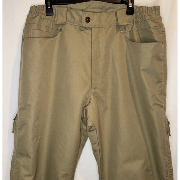 Body Glove Unisex Protect The Core Tan Lined Skiing Snowboarding Pants Sz XL - Picture 2 of 15